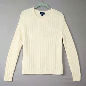 Faconnable Sweater Cable Knit 100% Cashmere